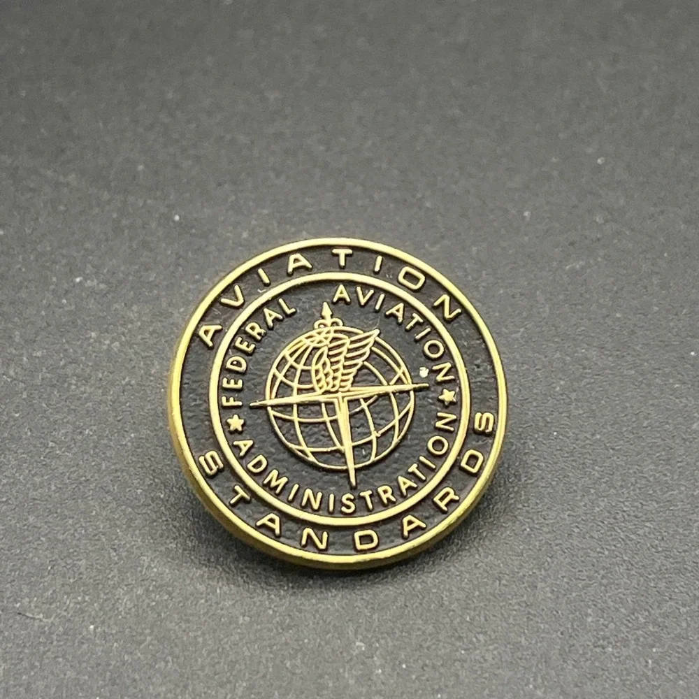 Federal Aviation‎ Administration FAA Aviation Standards Lapel Hat Pin
